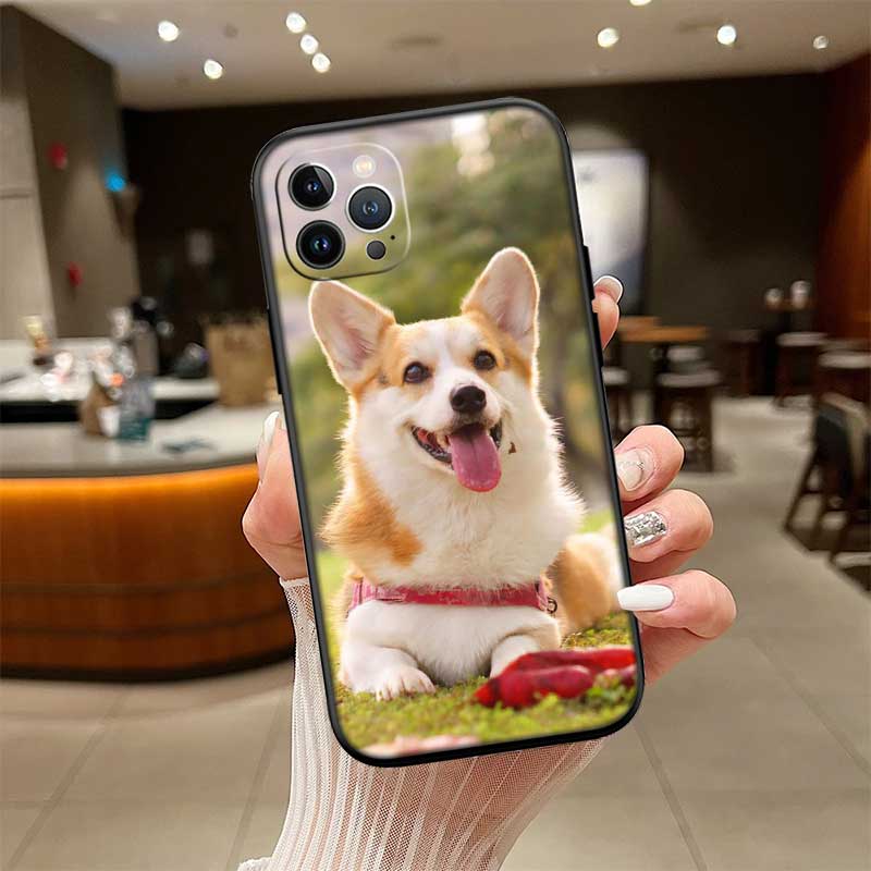 UP23 Cute Corgi dog Phone Case for Samsung Galaxy A11 A12 A13 A15 A52S A53 A55 A56 A70 A71 A72 A73 F06 F16 F56 S10 Plus S10e