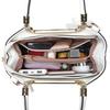 (White) Women Rose Ornament Handbag Shoulder Bag Tote