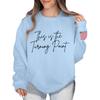 Women's Colorblock Sweatshirt Long Sleeve Round Neck Casual Comfortable Loose Lightweight Women's Sweatshirtt