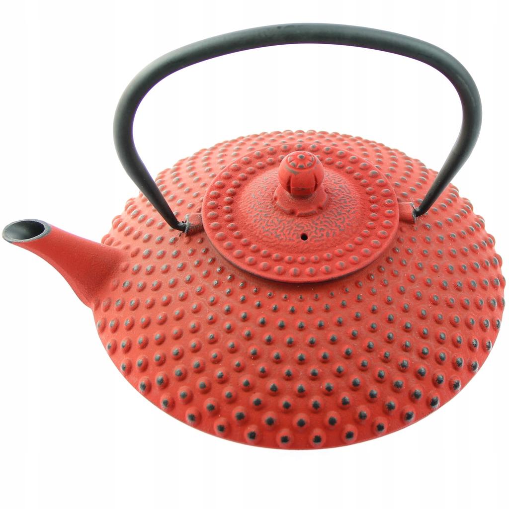 KETTLE, CAST IRON, TEA INFuser