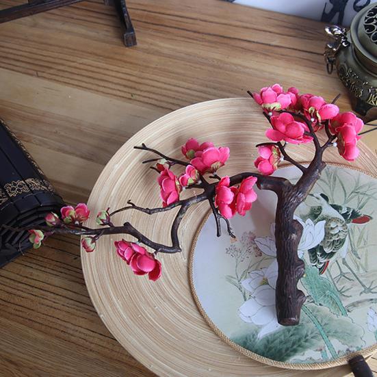 Талос искусственный цветок сливы поддельные цветы фото реквизит свадебный домашний офис магазин декор