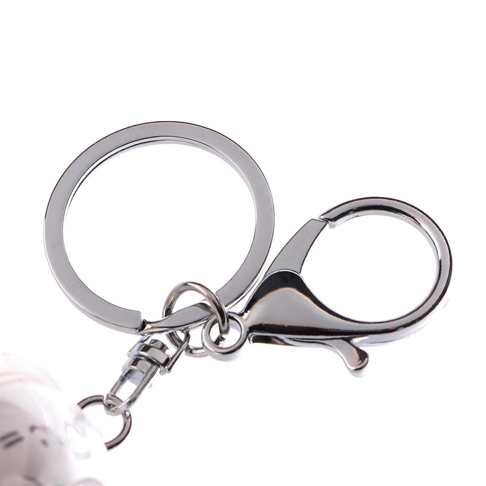 Women Liquid Fruit Cup Milk Tea Floating Cute Cat Key Chain Fashion Accessories Jewelry Key Ring