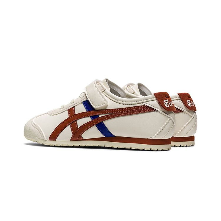 ONITSUKA TIGER Детские кроссовки Mexico 66 PS Birch Rust Red Кремовые 1184A049-202