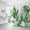 Flower Leaf Bathroom Thickened Waterproof And MildewProof Shower Curtain Design
