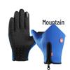 Unisex Outdoor Cycling Ski Gloves with Fleece, Reflective Strips & Touchscreen Functionality - Ideal for Autumn/Winter