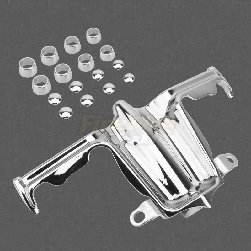 Chrome Black Tappet / Lifter Block Accent Cover For Harley Twin Cam Street Tri Glide Road King Street Glide Dyna Breakout 00-17