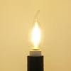 1pcs E14 LED Filament Lamp C35L Type Glass Candle Bulb 220V 2W 4W 6W Replace 20W 40W Halogen Light Chandeliers