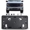 Front Bumper License Plate Bracket Holder For    Ford F-150 F150 F 150 Replacement For ML3Z-17A385-BB FO1068187,(May Not Fully Fit Your Model. See