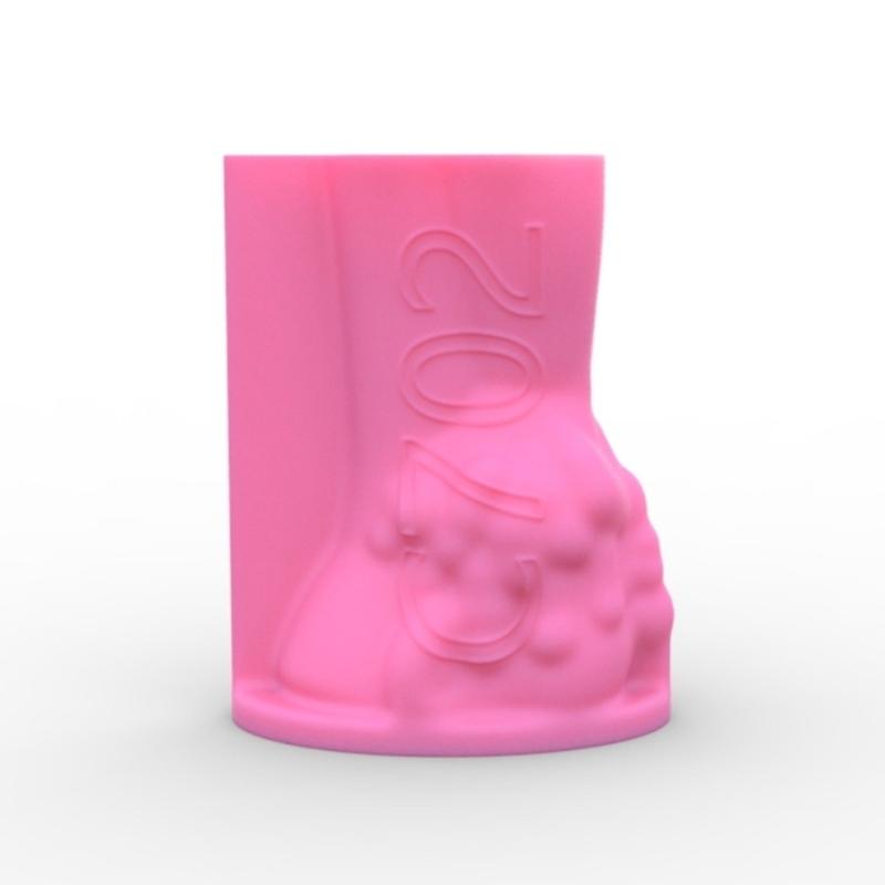 Abstract Face Flower Pots Mold Epoxy Resin Molds Pen Holder Candle Holder Cement Planter Silicone Mould Home Decorations