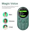 Mini Oval Small Phone, Dual SIM GSM 1.39-inch Screen Speed Dial Vibrating Frequency Modulation Radio Type-c