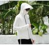 Men's 2024 Summer Ice Silk UV-Protective Ultra-Thin Breathable Outdoor Fishing Jacket
