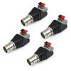 4/10Pcs BNC Q9 Plug Welding-free BNC Cable Copper Core Interface Connector for Analog Surveillance Camera Video