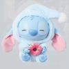 15CM Stitch Plush Toys Disney Kawaii 2025 New Vinyl Figure Doll Food Series Cute Exquisite Pendant Xmas Birthday Children's Gift