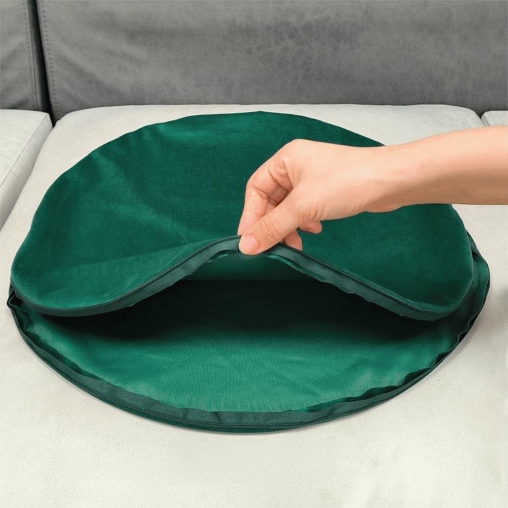 Круглая наволочка для подушки для сна 40*40см Декоративная наволочка Чехол для декоративной подушки для гостиной и спальни