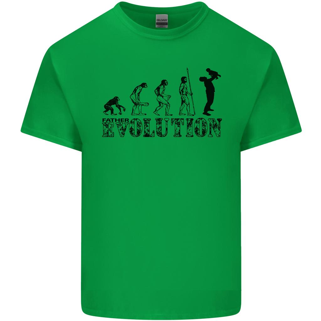 Father And Son Evolution Fathers Day Dad Unisexs Light Cotton TShirt