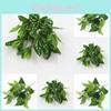 Elegant 33cm Artificial Plants For Home Office And Wedding Decor With Realistic Green Foliage