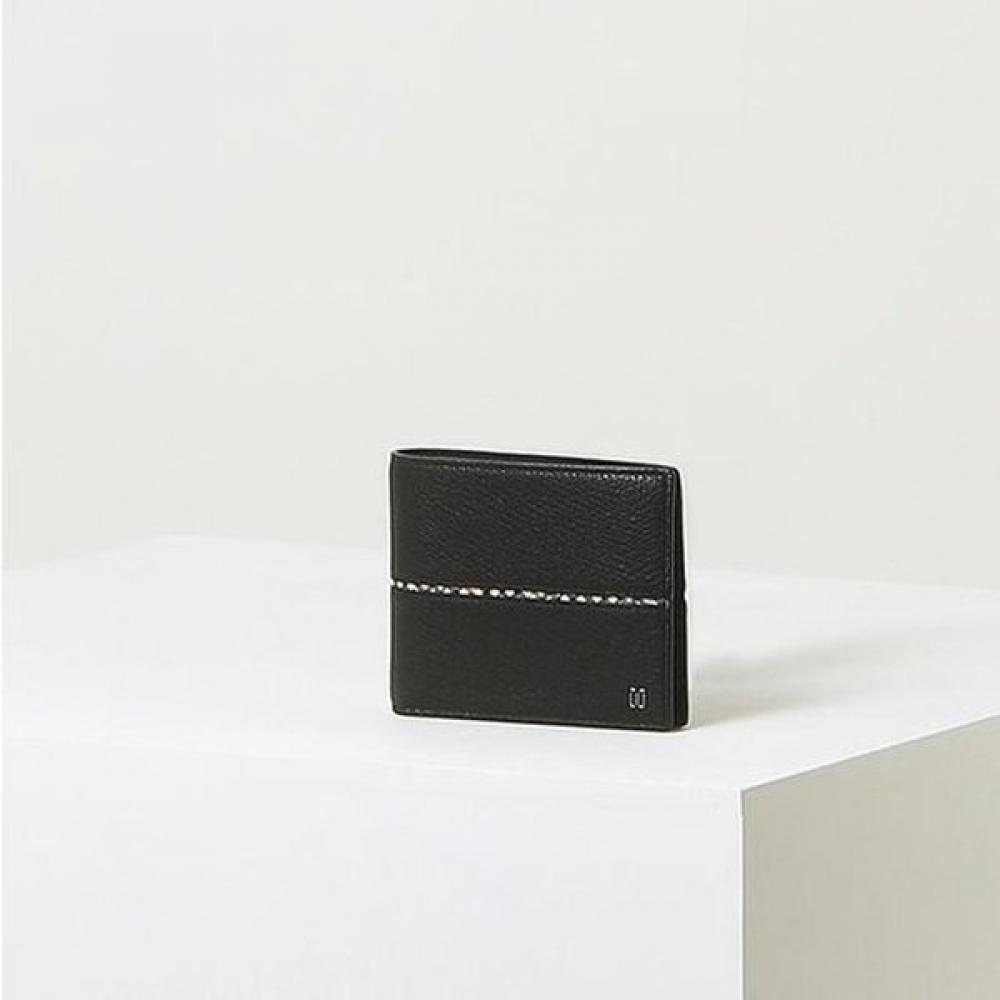 Daks Black Leather Contrast Wallet Dbwa2f600bk