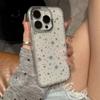Роскошный чехол-бампер со стразами и лазерными звездами для iPhone 16 15 14 13 12 11 Pro Max Plus IMD Прозрачные противоударные чехлы-накладки