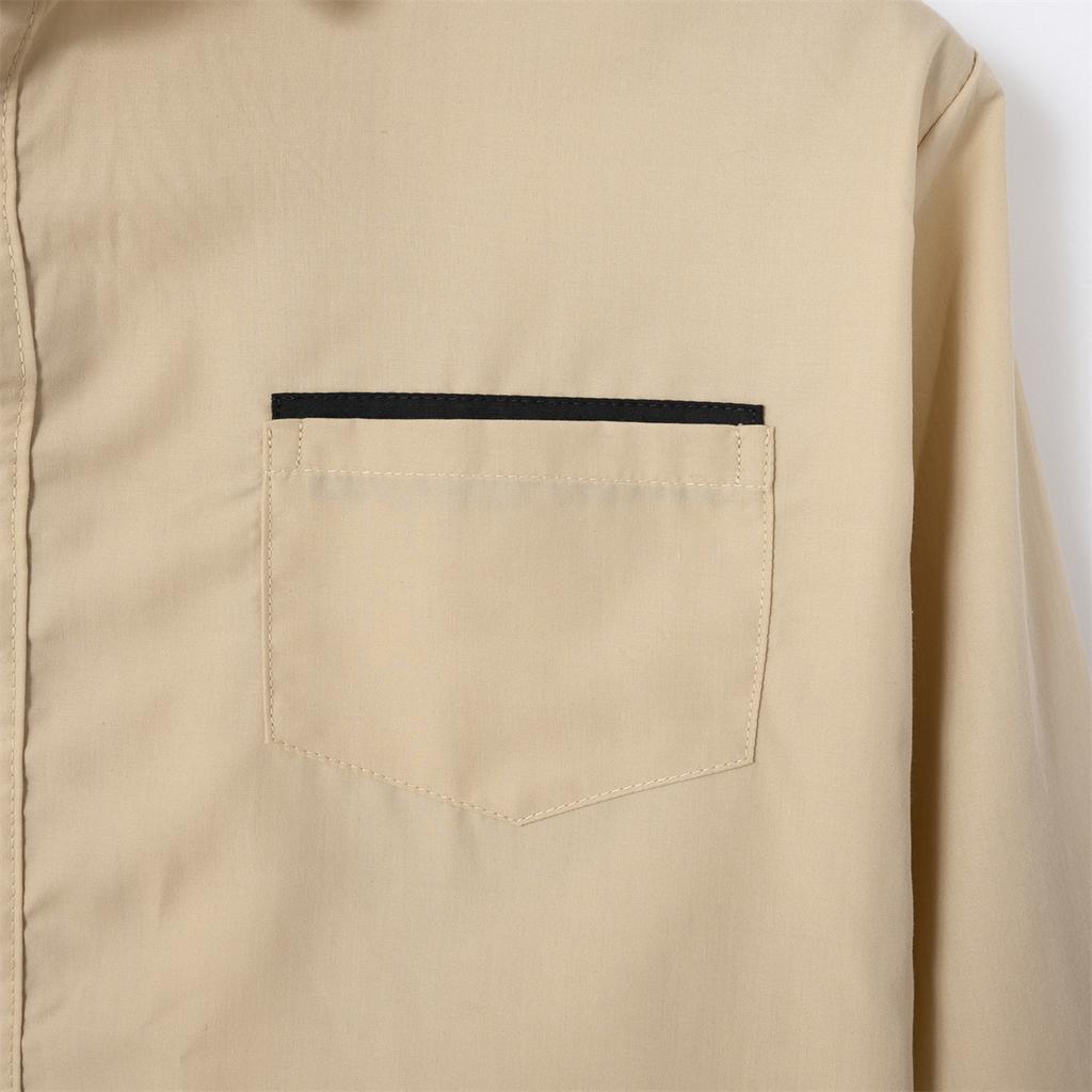 2024 Новая модная мужская рубашка из хлопка на весну и осень, деловая, тонкая, повседневная, с длинным рукавом