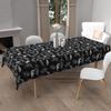NEPTUNE Stain-resistant Printed Tablecloth, Rectangle, 140x240 Cm, by Soleil d'Ocre
