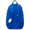 Nike Рюкзак Academy 30 л, спортивный принт, полиэстер/нейлон, унисекс, гоночный синий/светло-синий/розовый, DV0761-458