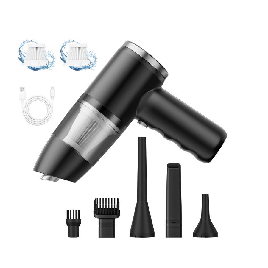 Портативный ручной автомобильный пылесос с функцией выдува и всасывания