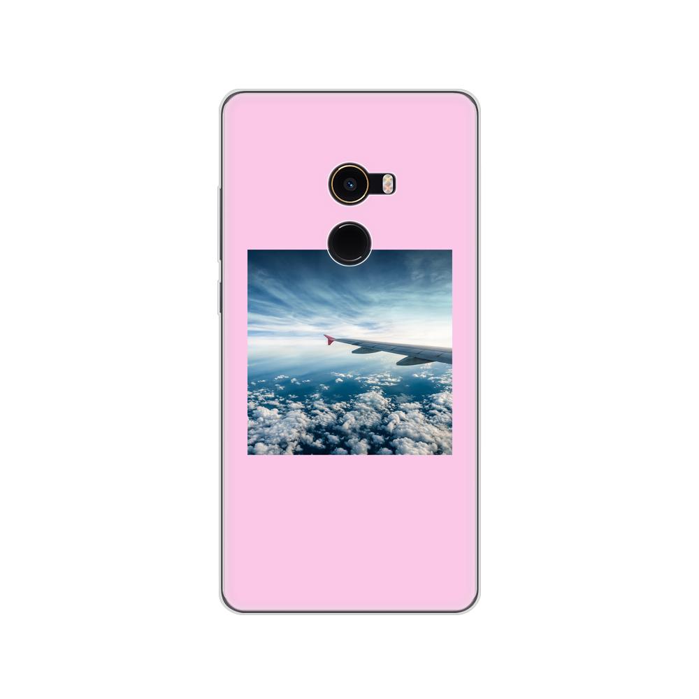 Мягкий силиконовый чехол TPU для Xiaomi Mix 2, чехол для Xiaomi Mi Mix 2 Mix2, задняя крышка, 360 градусов, полный защитный прозрачный чехол