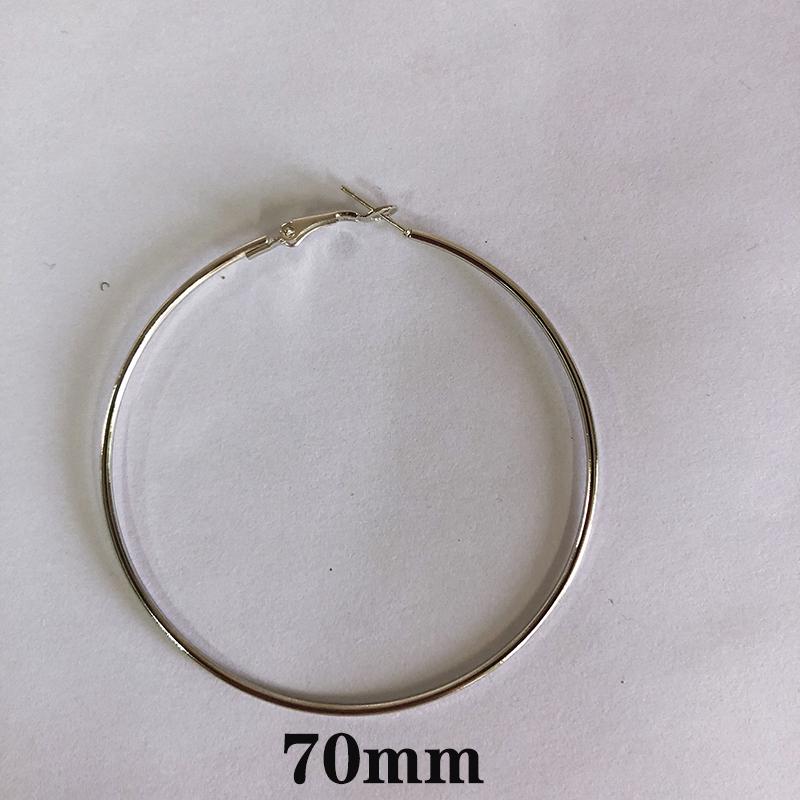 Модные серьги Серьги-кольца Большие серьги Преувеличенные серьги-кольца в стиле хоп Ювелирные изделия Женские большие серьги AVE