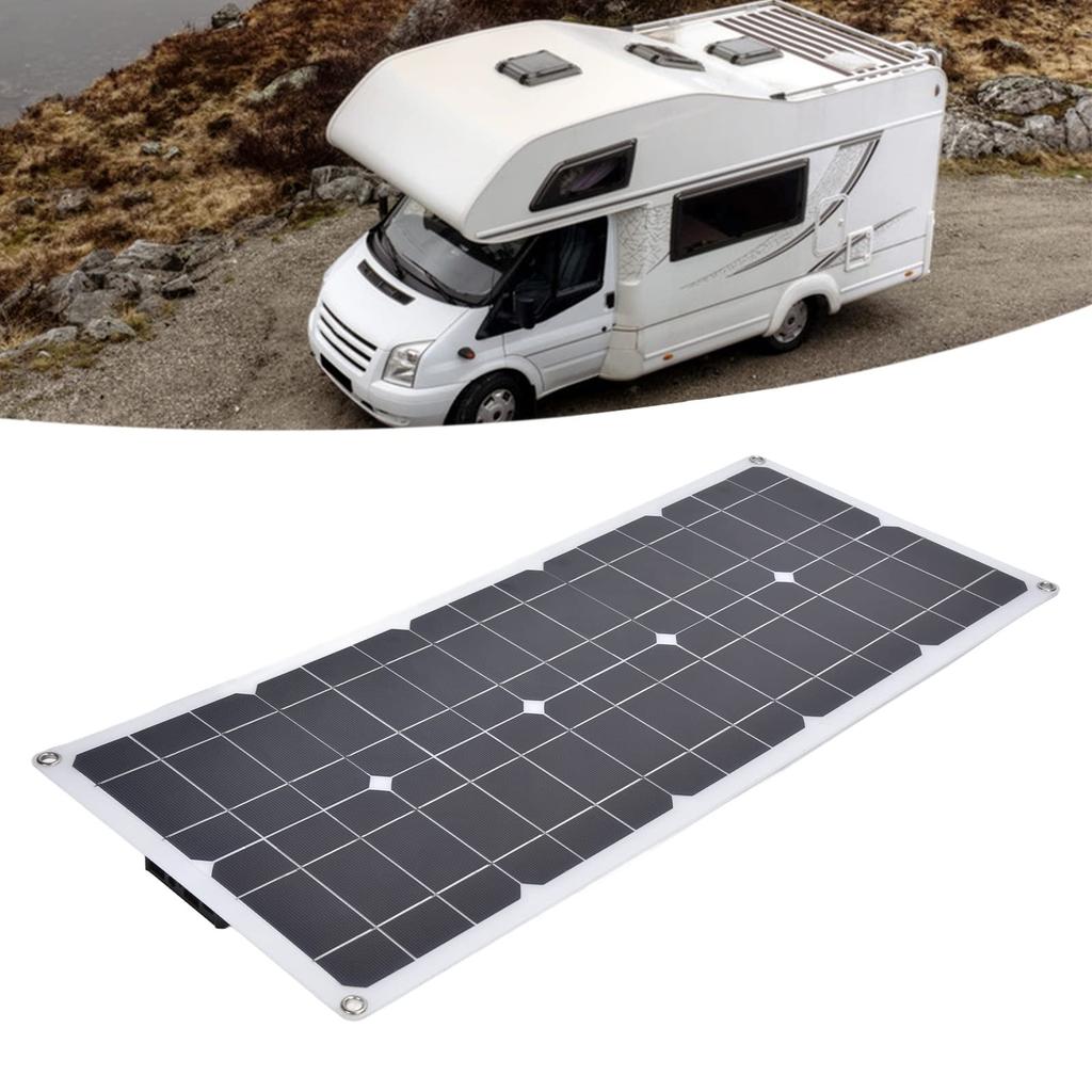 EVTSCAN Портативная солнечная панель 50 Вт Зарядка от солнца с двойным USB-выходом Складная Гибкая Монокристаллический кремний Уличное солнечное зарядное устройство - Порты,