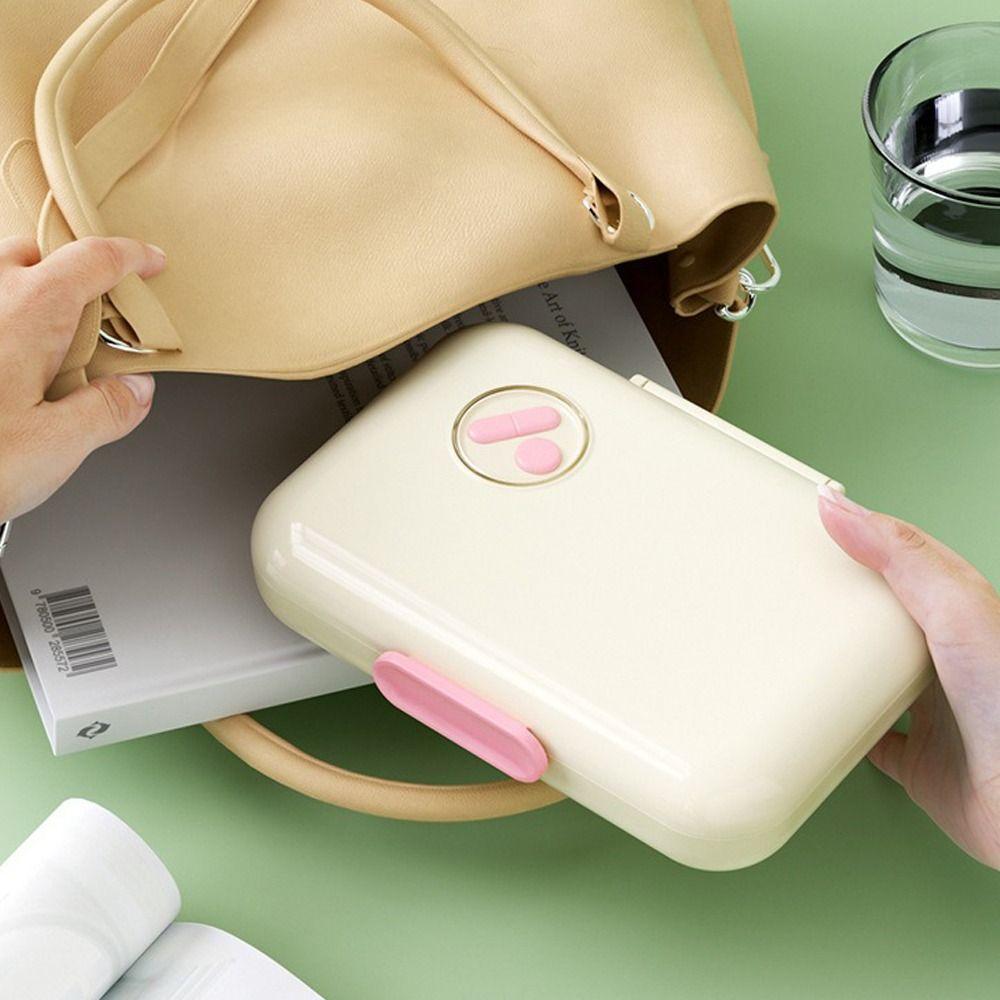 Пластиковая таблетка еженедельный органайзер для лекарств держатель модный органайзер для таблеток чехол для путешествий на открытом воздухе