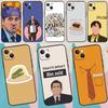Чехол для телефона The Office Dunder Mifflin для iPhone 16 15 14 13 11 12 Pro Max Plus 12 13 Mini XR 16e Силиконовый чехол Funda