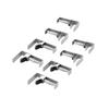 Set of 8 Stainless Steel Tablecloth Clips Tecno Ref. 9932950