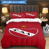 Atletico Independiente 3pcs Bedding,Including 1pc Duvet Cover And 2pcs Pillowcases Perfect for Christmas,Ideal for Bedroom, Dormitory