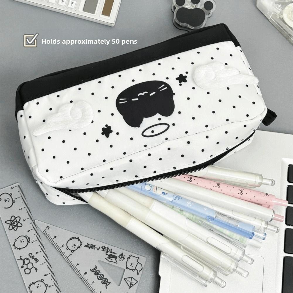 Multi-layer Pencil Case Large Capacity Student Stationery Organizer Pen Bags  School Supplies