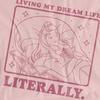 Sleeping Beauty Unisex Adult Living My Dream Life T-Shirt