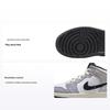 Air 1 Mid SE Craft PS Inside Out — Детские кроссовки Cement Grey Black White Tech-Grey FD9090-002