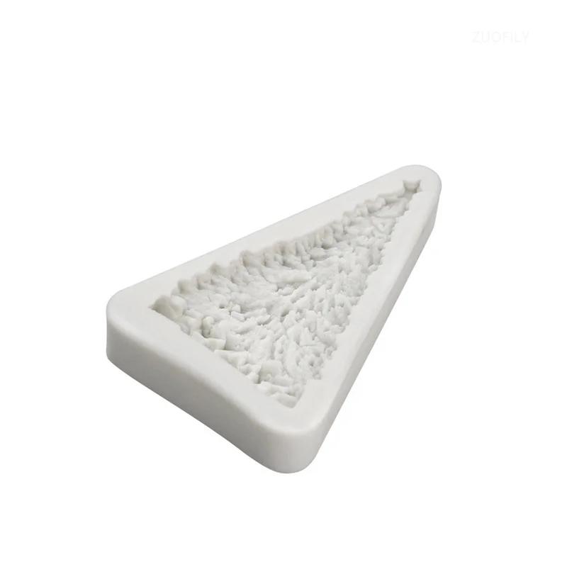 New 3D Christmas Tree Silicone Mold Chocolate Fondant Soap Making Art Resin Mould DIY Party Cake Decoration Kitchen Baking Tools