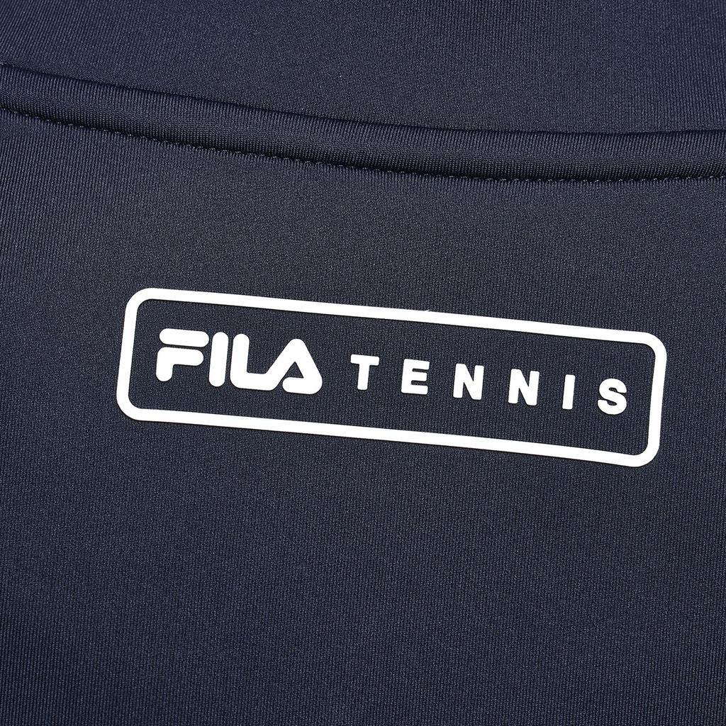 Fila Официальная зимняя новинка 2023 года Вязаная куртка с длинным рукавом Базовая теннисная спортивная куртка с воротником-стойкой Мужские куртки Темно-синий A11M333505F-NV
