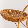 2/3 Layers Fruit Basket Handwoven Decorative Standing Tray New Storage Rack  Living Room
