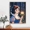 DIY Diamond Painting Roses and Snow White Cross Stitch Kit Mosaic Art Diamond Painting Full Circle Diamond Home Decoration