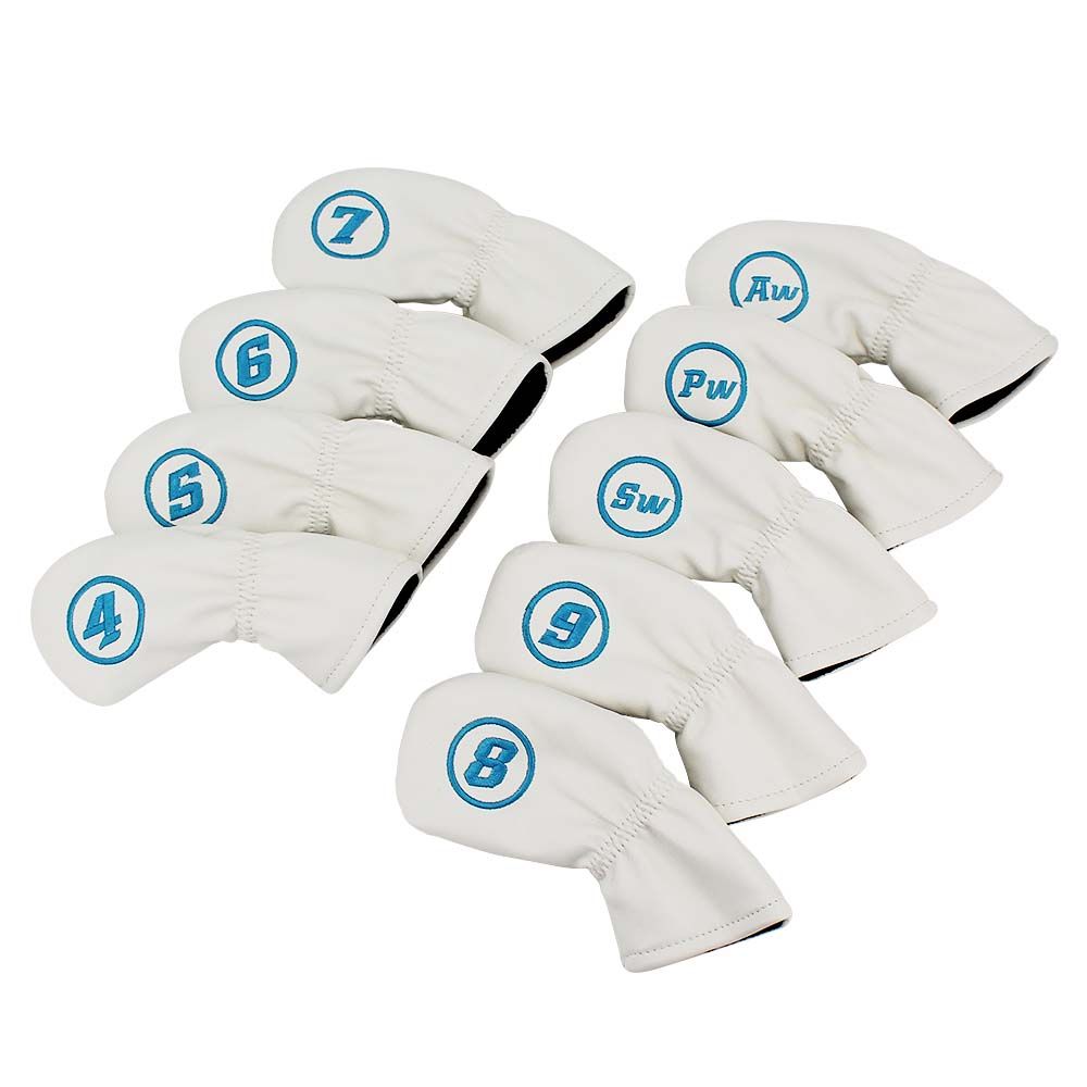 Set Golf Putter Accessories Golf Iron Headcover Golf Headcovers Golf Head Cover Golf Club Cover