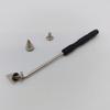 200-Piece 7x9.5mm Metal Alloy Cone Studs, Bullet Head Decorative Screws, Punk Rivets for DIY Clothing