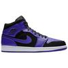 Jordan 1 Средние Черные Темно-бордовые Jordan 554724-051