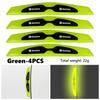 cycr3 For Skoda 4pcs Car Door Edge Protective Stickers Anti-Collision Strip Reflective Protector Sticker S Kodiaq Octavia 2 3 Yeti