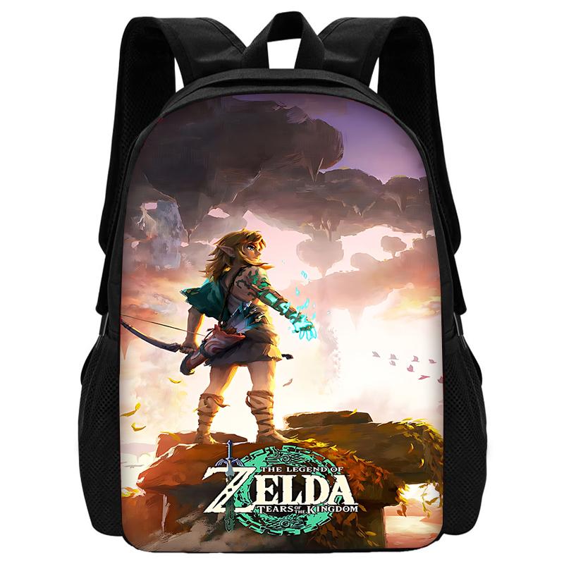 Детский школьный рюкзак The Legends of Zelda с сумками для обеда, пеналами, школьными сумками для мальчиков и девочек, лучший подарок