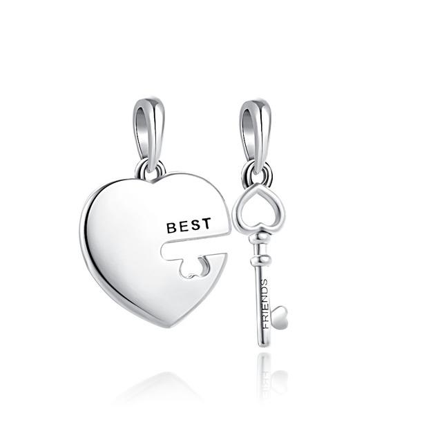 2023 New Mother And Daughter Fasion Bead Fit Original Fasions Charms Silver 925 Bracelet Necklace Diy Trinket Jewelry