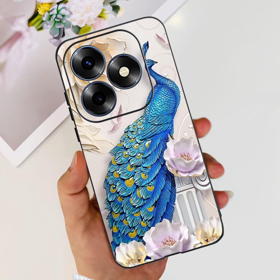 Для чехла Itel S23 Plus S681LN itel S23 S665L Модный Элегантный Расписной Мягкий Силикон ТПУ Задняя Крышка Телефона Для Itel S23+ S23Plus