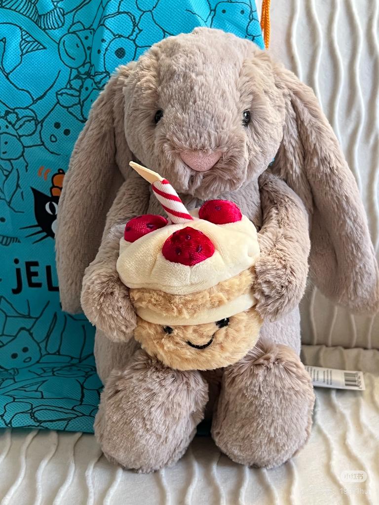Graduation Limited Collection Plush Doll Barcelona Bear Narcissus Flower Soothing Fragrant Bonnie Zhizhen Series Bonnie Rabbit