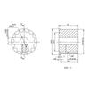 Carbon Steel D-Shape Motor Pulley for 50XX 6368 Motor, Electric Skateboard Mountain Board ESK8 Drive Gear
