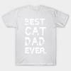 T Shirt Women Best Cat Dad Ever Harajuku Print Kawaii Tshirt Summer Short Sleeve Female T-Shirt Top Tee